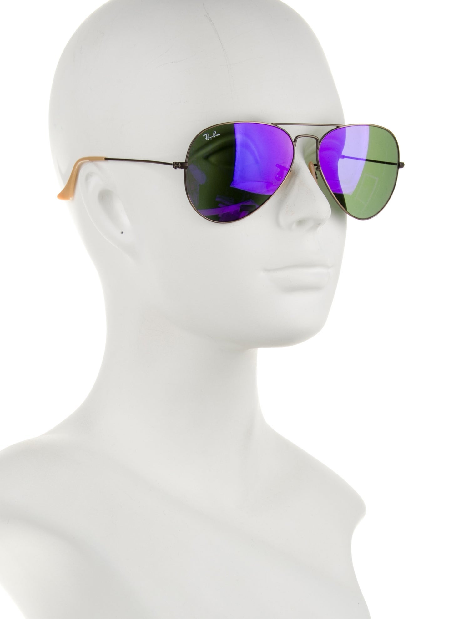 Ray-Ban Aviator Mirrored Sunglasses